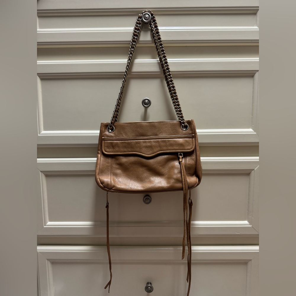 Rebecca Minkoff light brown Leather Shoulder or crossbody Bag